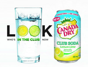 Canada Dry Lemon Lime Club Soda